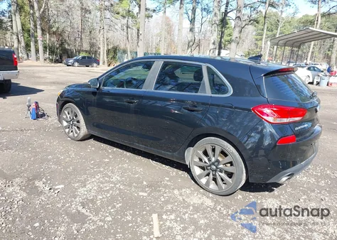 2018 Hyundai Elantra Gt Sport from USA, damaged, VIN KMHH55LC3JU037735